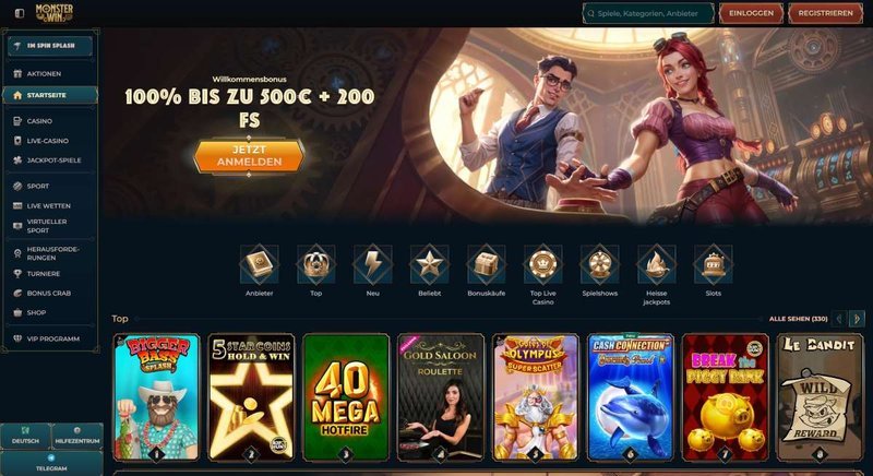 Monsterwin Casino : Le Meilleur Bonus Sans Dépôt pour Joueurs Français - aperçu Monsterwin Casino : Le Meilleur Bonus Sans Dépôt pour Joueurs Français - aperçu